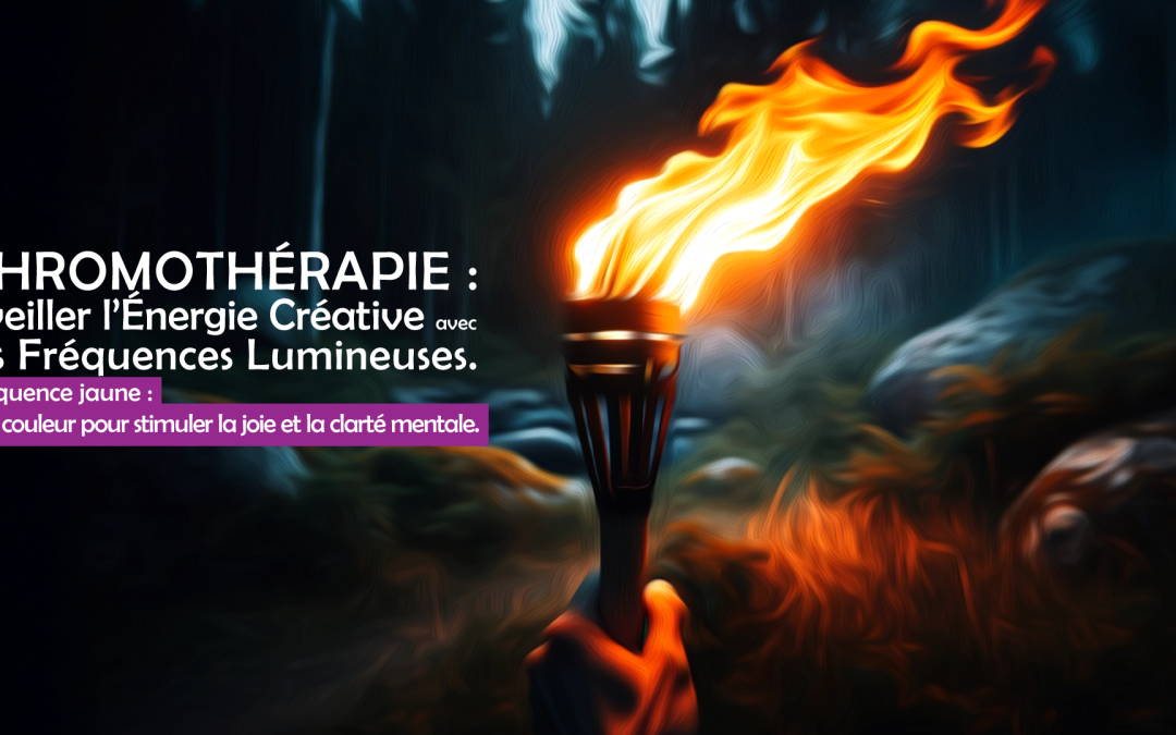 CHROMOTHÉRAPIE : Éveiller l’Énergie Créative avec les Fréquences Lumineuses Jaune