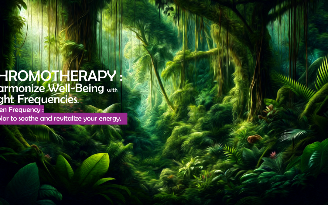 CHROMOTHERAPY : Harmonize Well-Being with Green Light Frequencies
